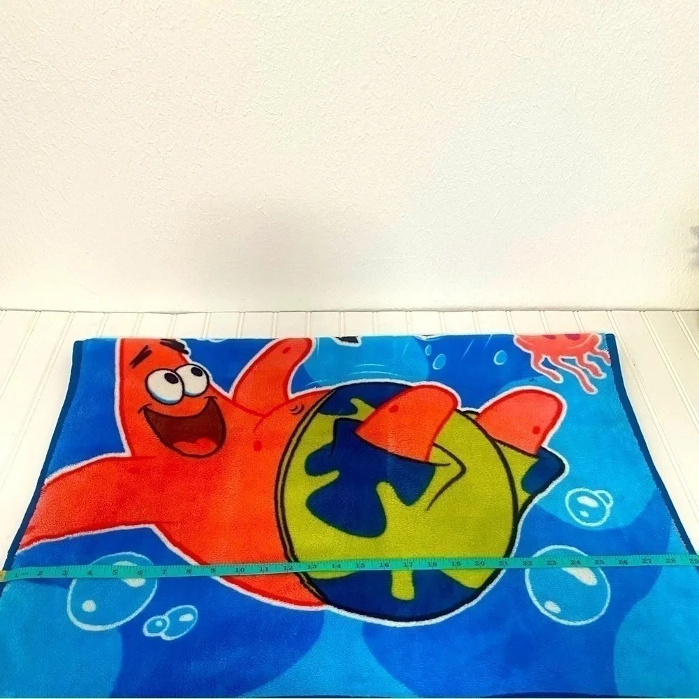 Spongebob Squarepants Nickelodeon Soft Fleece Throw Blanket 42